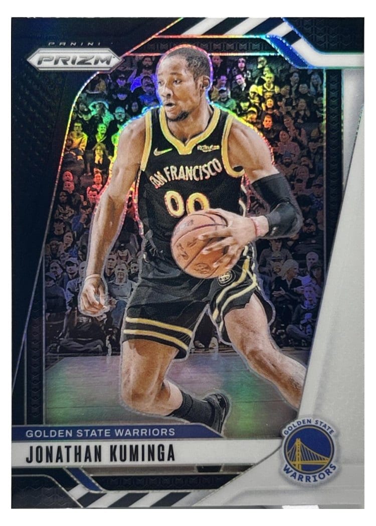 2024-25 Panini Prizm Base Set Jonathan Kuminga #104 card