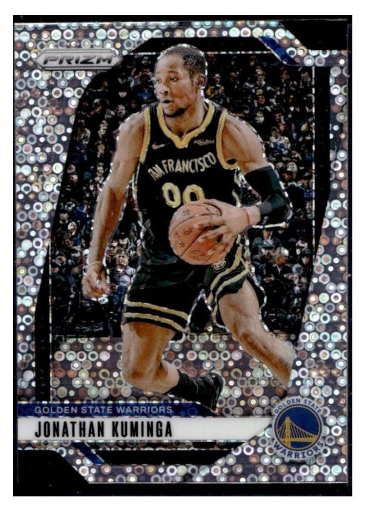 2024-25 Panini Prizm Base Set Jonathan Kuminga #104 card