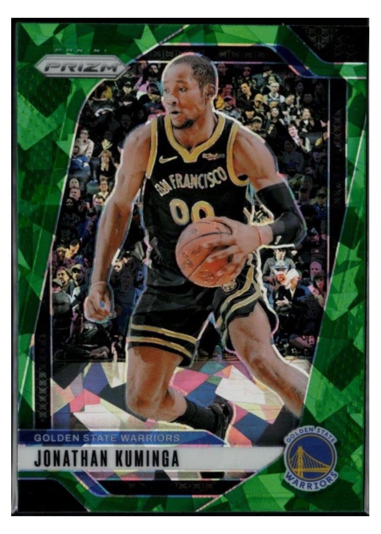 2024-25 Panini Prizm Base Set Jonathan Kuminga #104 card
