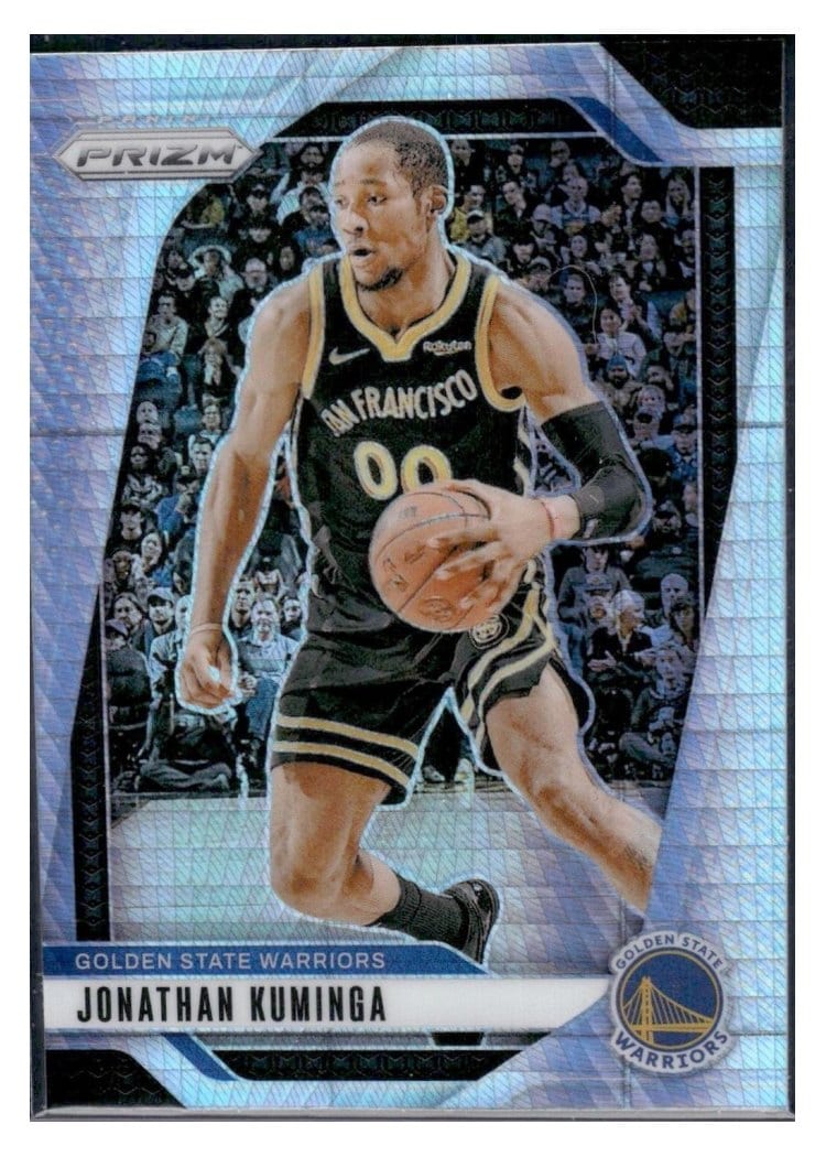 2024-25 Panini Prizm Base Set Jonathan Kuminga #104 card