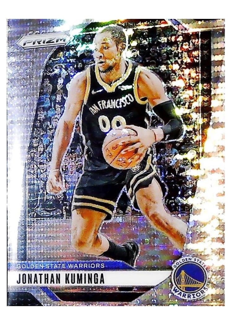 2024-25 Panini Prizm Base Set Jonathan Kuminga #104 card