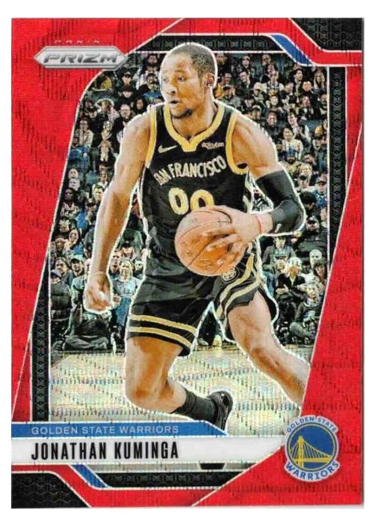 2024-25 Panini Prizm Base Set Jonathan Kuminga #104 card