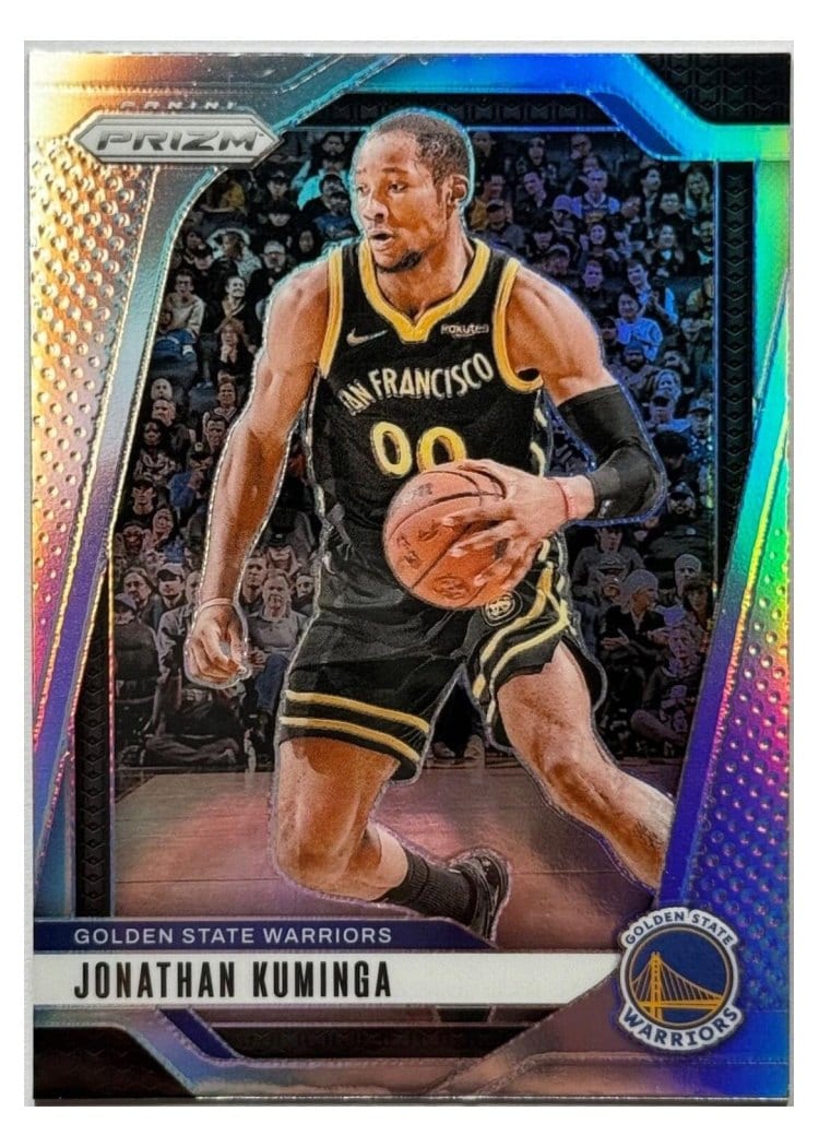 2024-25 Panini Prizm Base Set Jonathan Kuminga #104 card