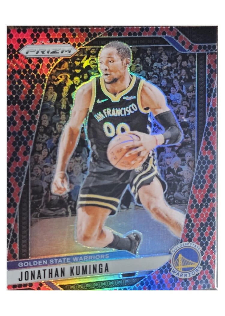 2024-25 Panini Prizm Base Set Jonathan Kuminga #104 card