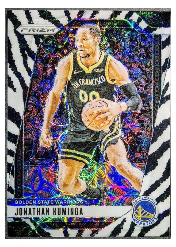 2024-25 Panini Prizm Base Set Jonathan Kuminga #104 card