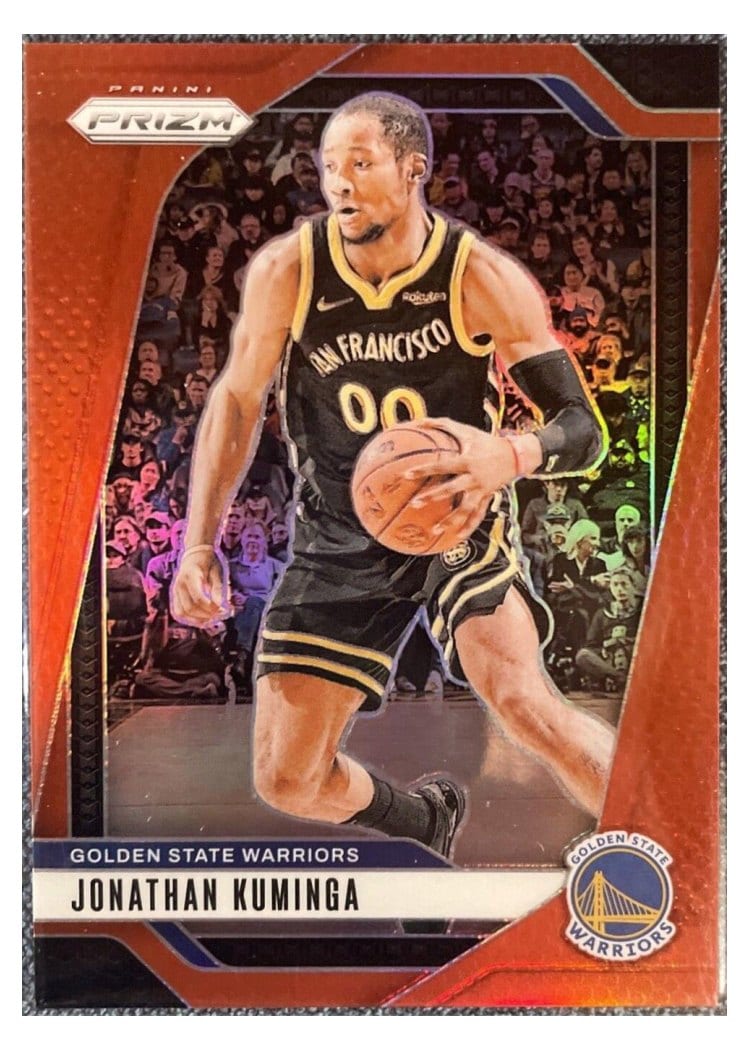 2024-25 Panini Prizm Base Set Jonathan Kuminga #104 card