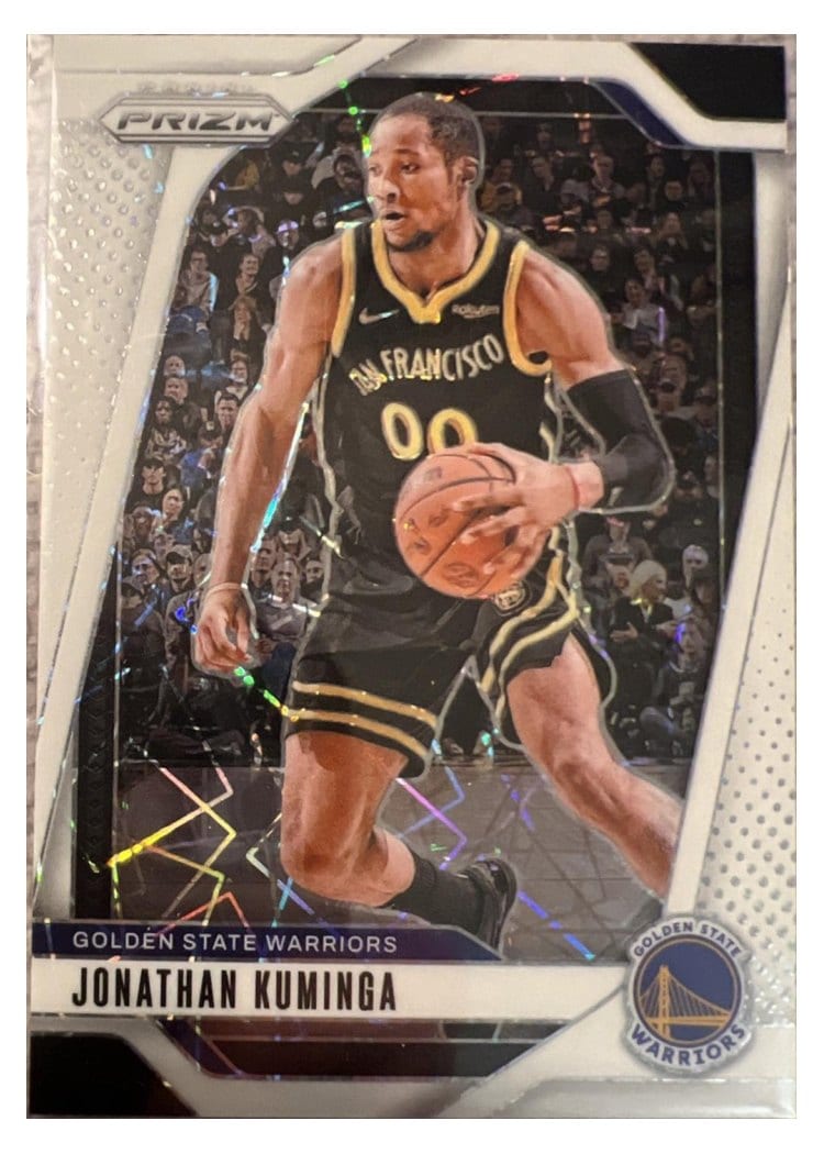 2024-25 Panini Prizm Base Set Jonathan Kuminga #104 card