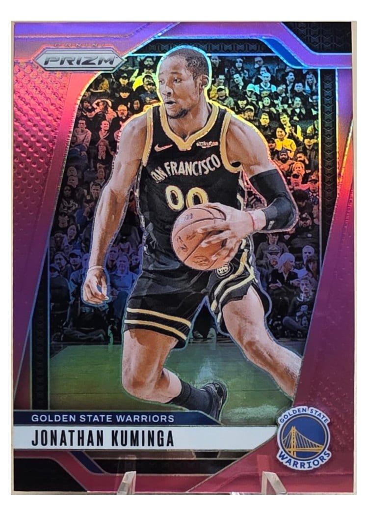 2024-25 Panini Prizm Base Set Jonathan Kuminga #104 card