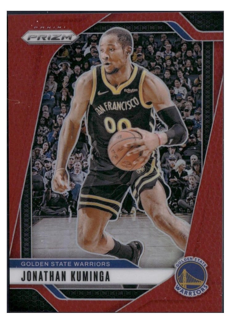 2024-25 Panini Prizm Base Set Jonathan Kuminga #104 card