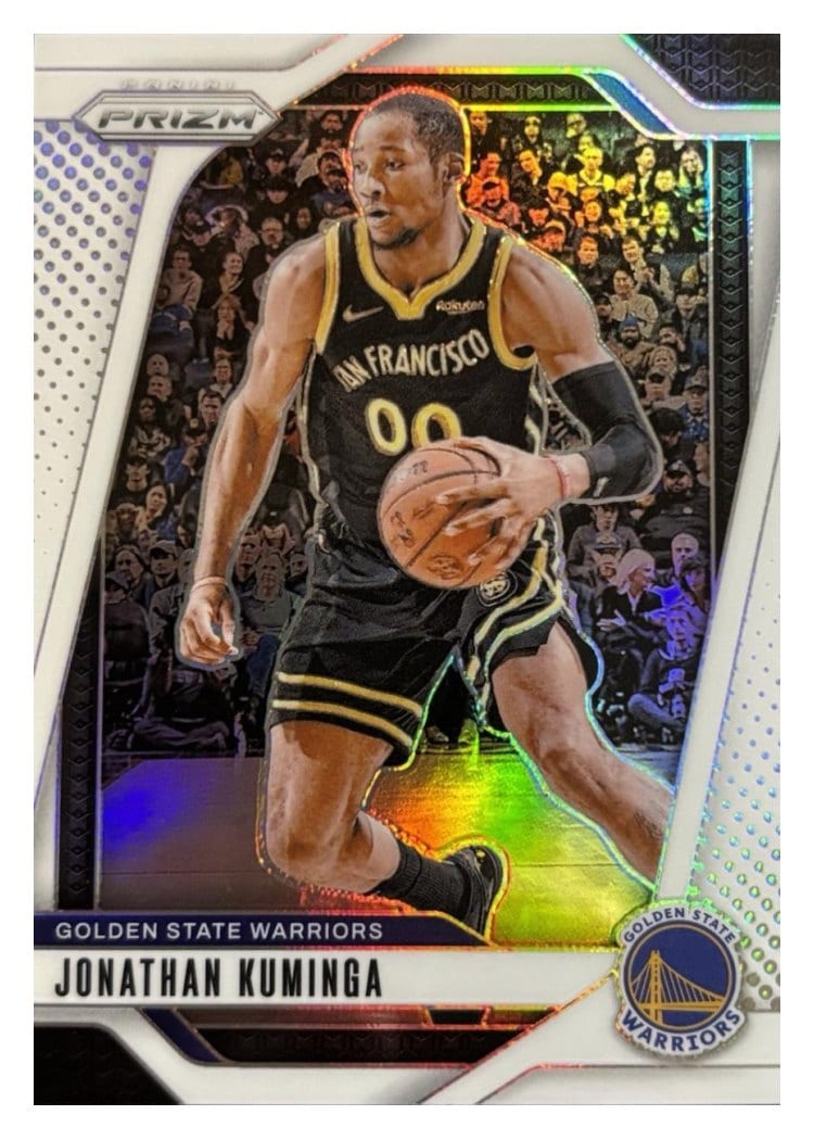 2024-25 Panini Prizm Base Set Jonathan Kuminga #104 card