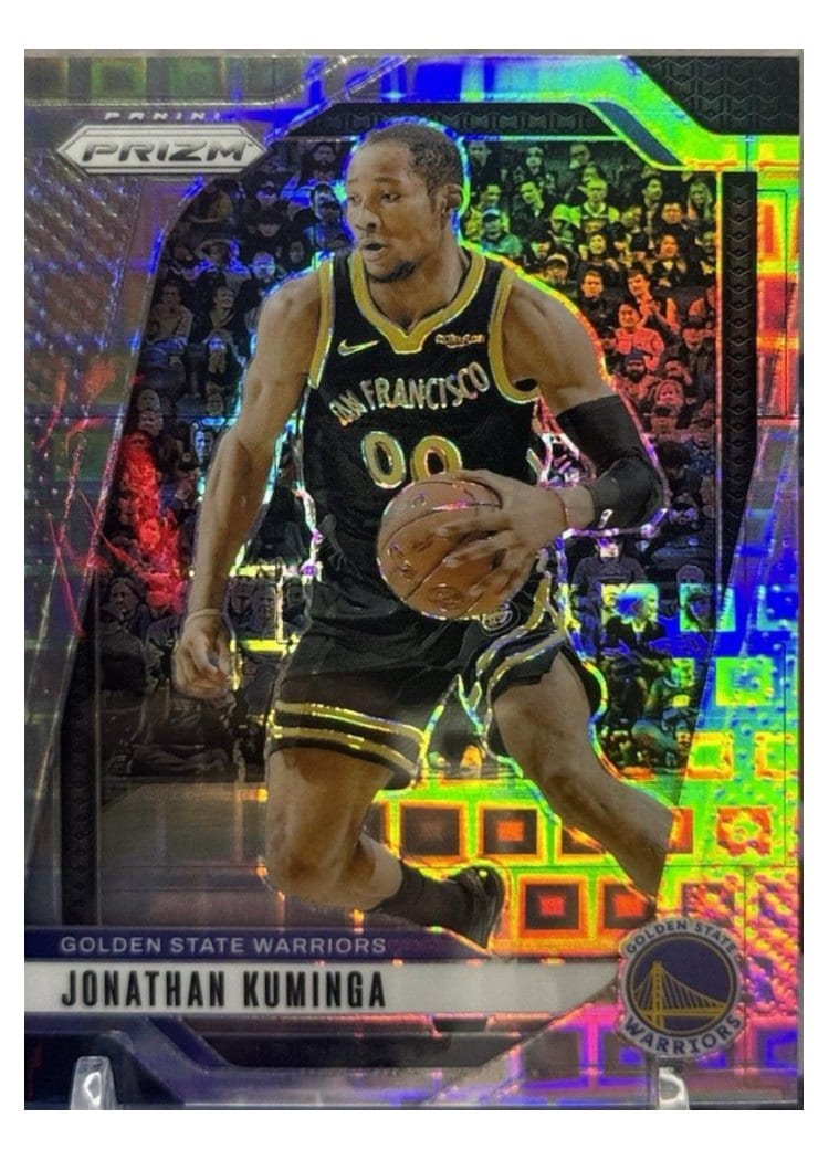 2024-25 Panini Prizm Base Set Jonathan Kuminga #104 card