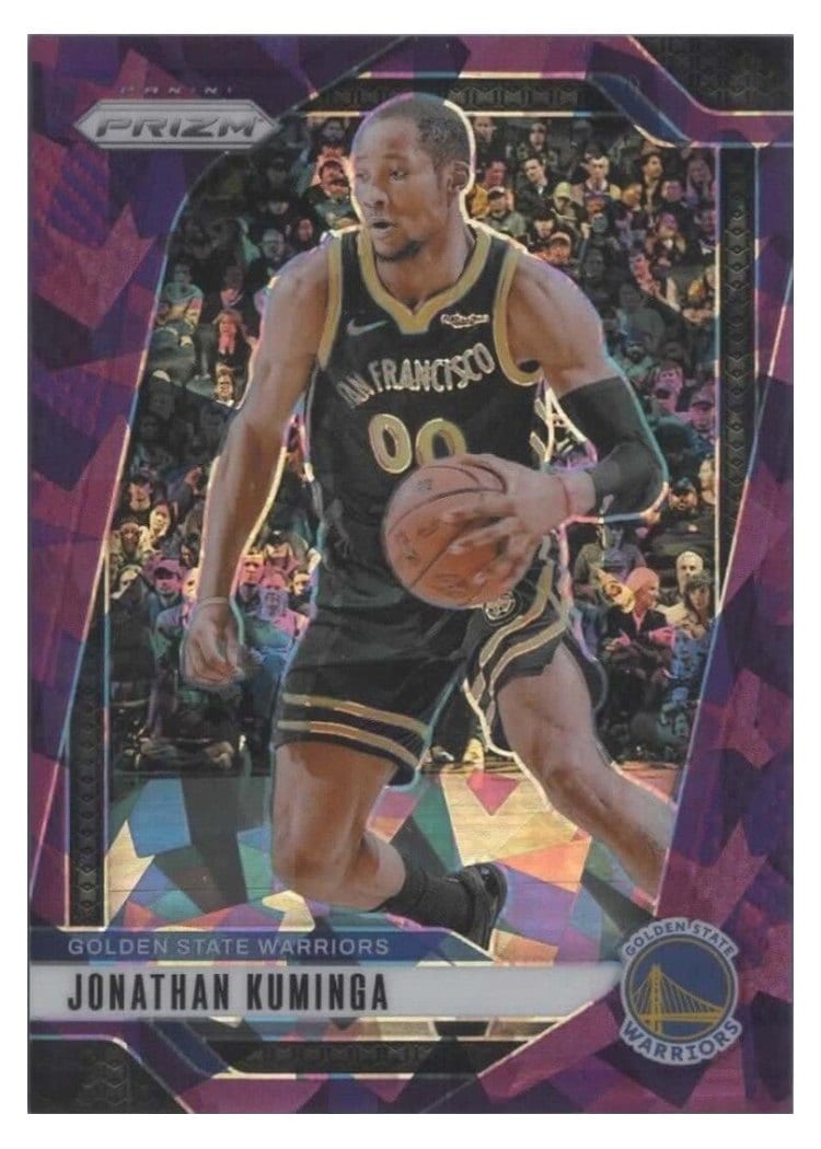 2024-25 Panini Prizm Base Set Jonathan Kuminga #104 card
