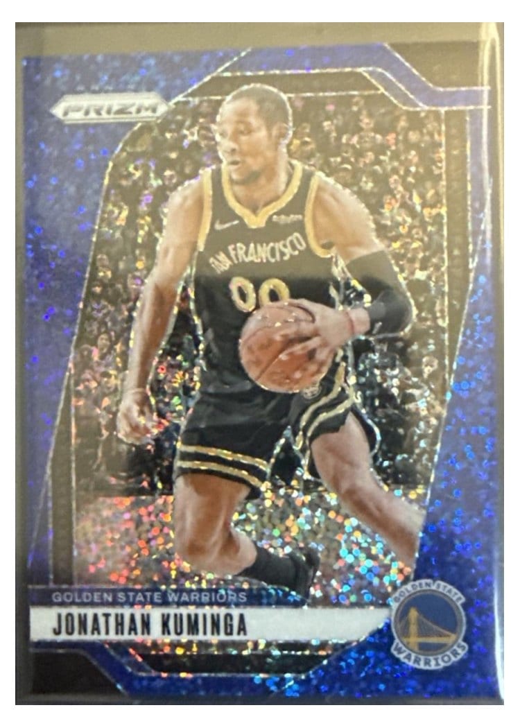 2024-25 Panini Prizm Base Set Jonathan Kuminga #104 card
