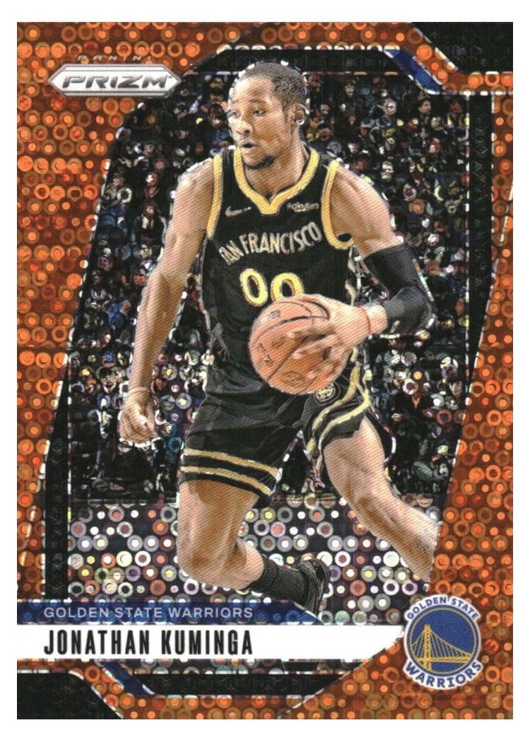 2024-25 Panini Prizm Base Set Jonathan Kuminga #104 card