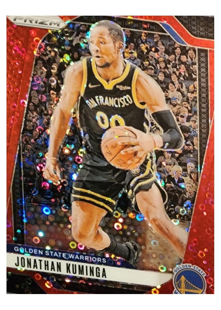 2024-25 Panini Prizm Base Set Jonathan Kuminga #104 card