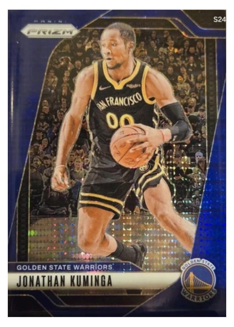 2024-25 Panini Prizm Base Set Jonathan Kuminga #104 card