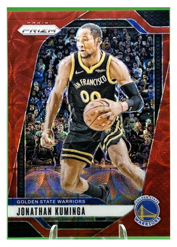 2024-25 Panini Prizm Base Set Jonathan Kuminga #104 card