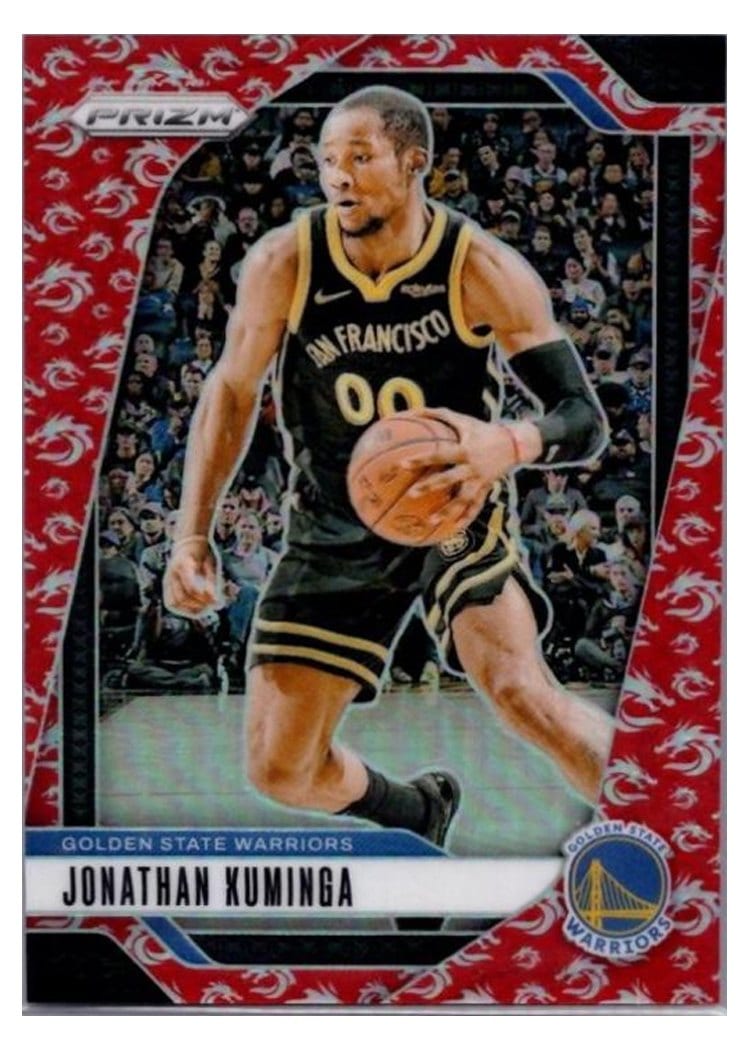 2024-25 Panini Prizm Base Set Jonathan Kuminga #104 card