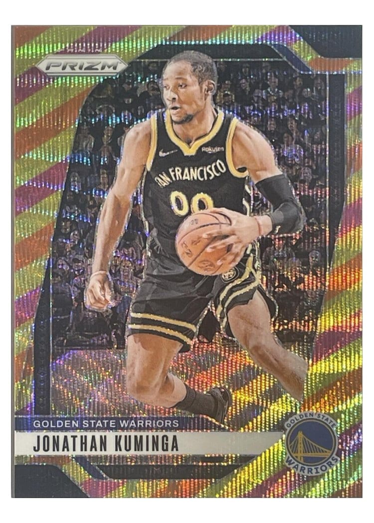 2024-25 Panini Prizm Base Set Jonathan Kuminga #104 card