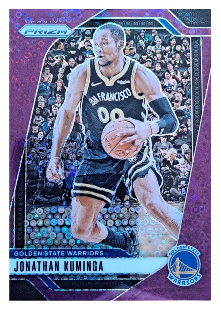 2024-25 Panini Prizm Base Set Jonathan Kuminga #104 card