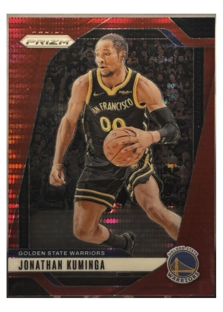 2024-25 Panini Prizm Base Set Jonathan Kuminga #104 card