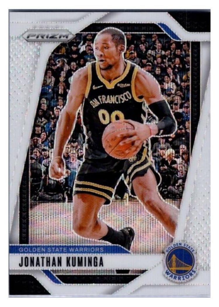 2024-25 Panini Prizm Base Set Jonathan Kuminga #104 card