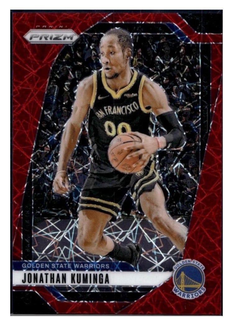 2024-25 Panini Prizm Base Set Jonathan Kuminga #104 card