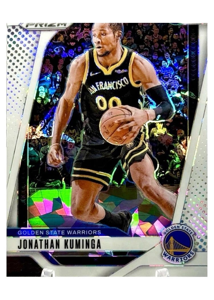 2024-25 Panini Prizm Base Set Jonathan Kuminga #104 card