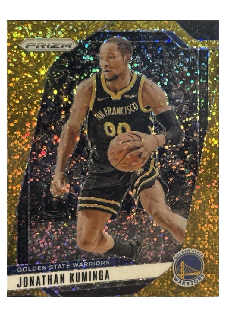 2024-25 Panini Prizm Base Set Jonathan Kuminga #104 card