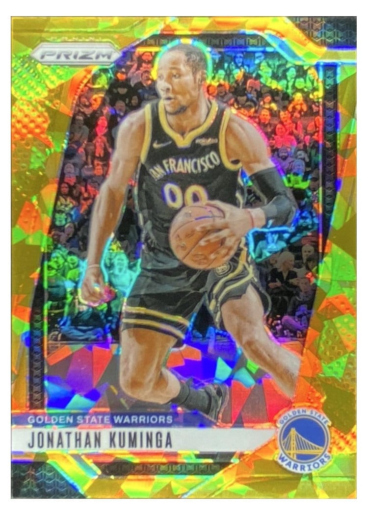 2024-25 Panini Prizm Base Set Jonathan Kuminga #104 card