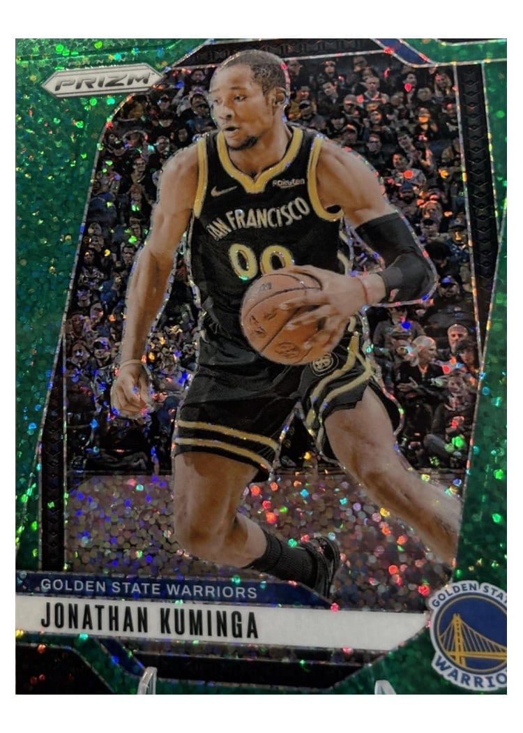 2024-25 Panini Prizm Base Set Jonathan Kuminga #104 card