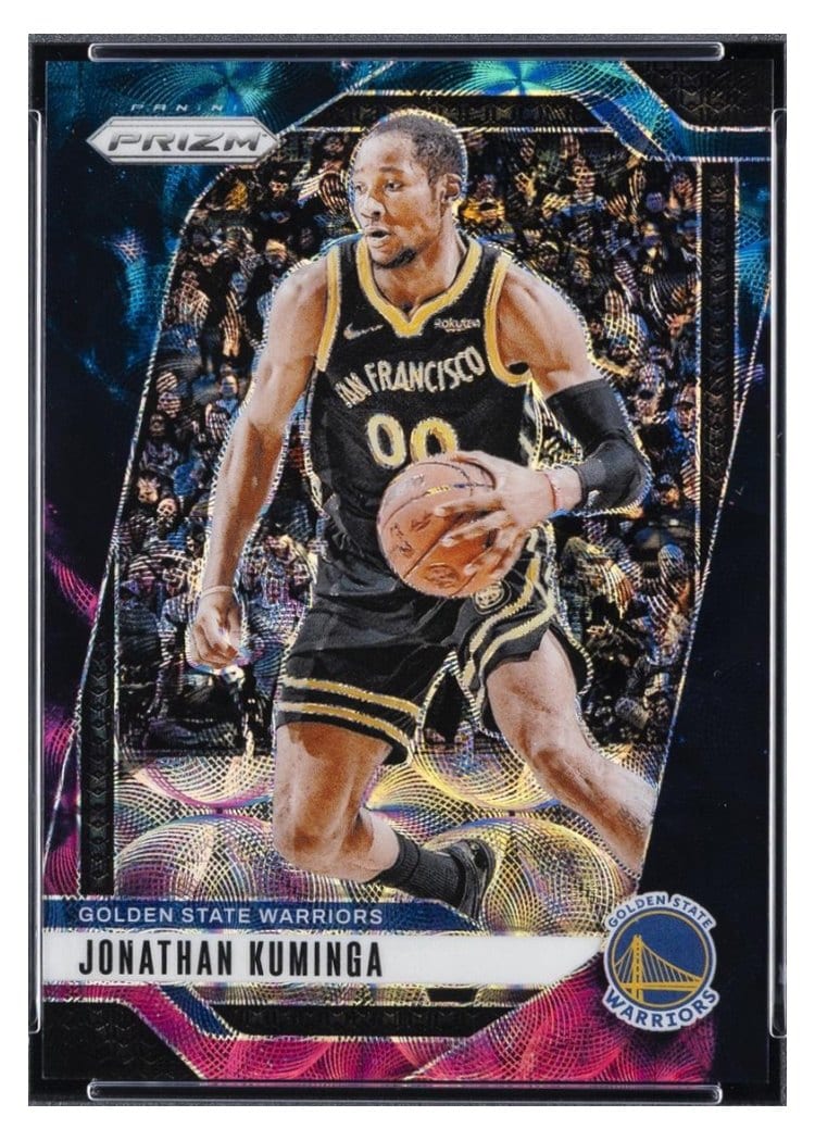 2024-25 Panini Prizm Base Set Jonathan Kuminga #104 card