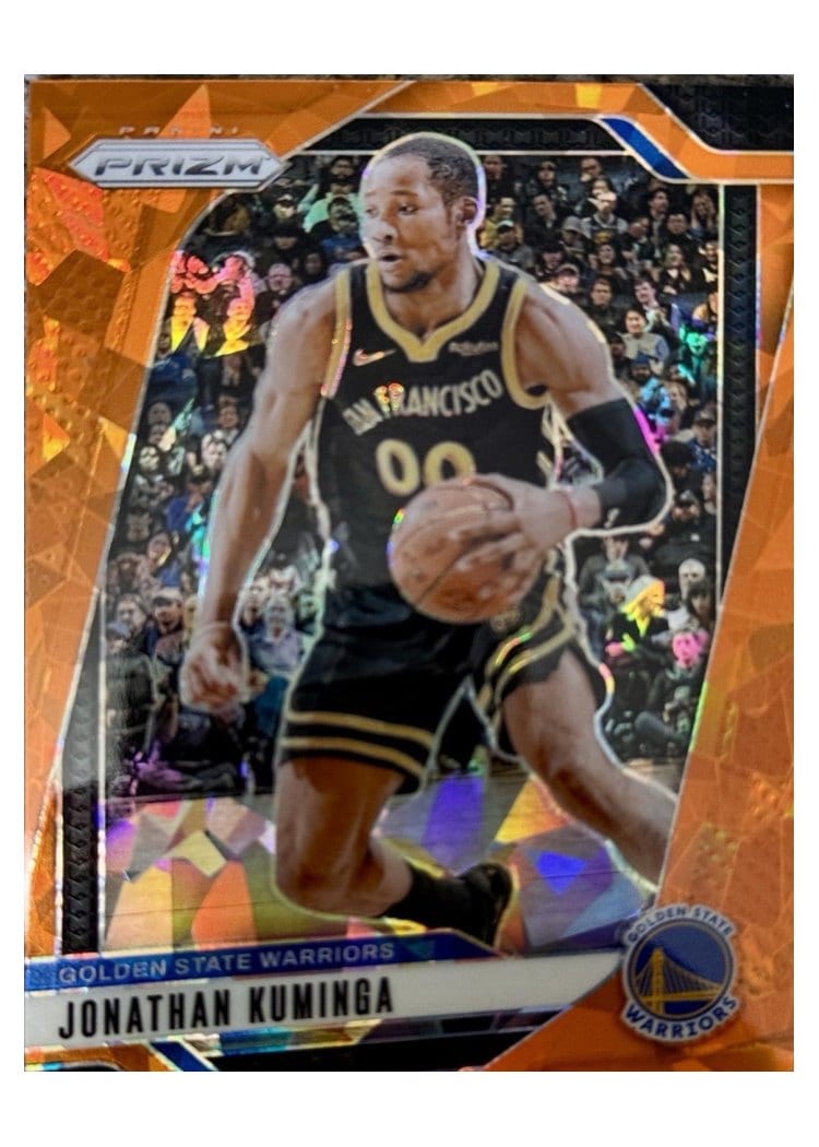 2024-25 Panini Prizm Base Set Jonathan Kuminga #104 card