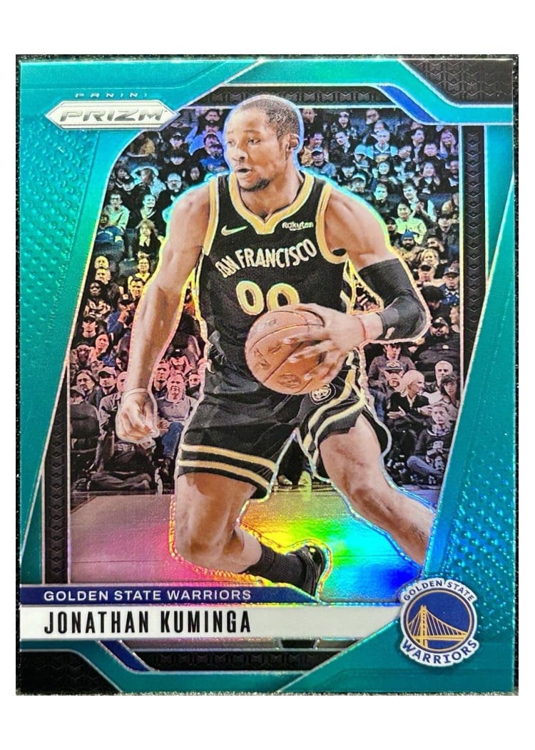 2024-25 Panini Prizm Base Set Jonathan Kuminga #104 card