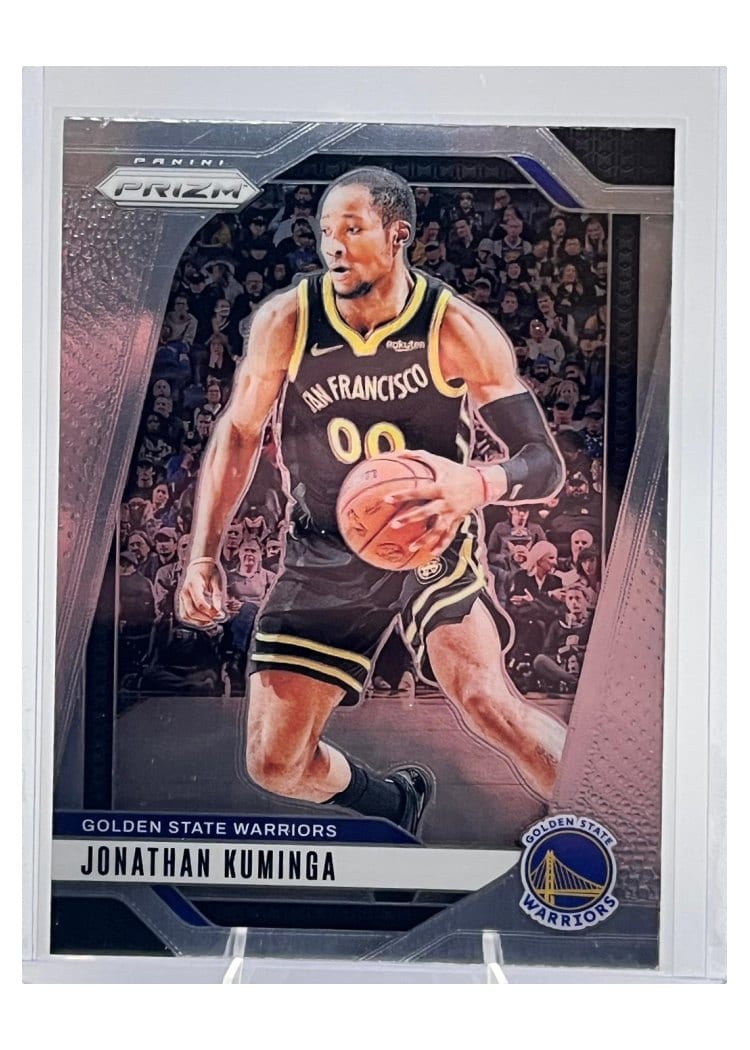 2024-25 Panini Prizm Base Set Jonathan Kuminga #104 card