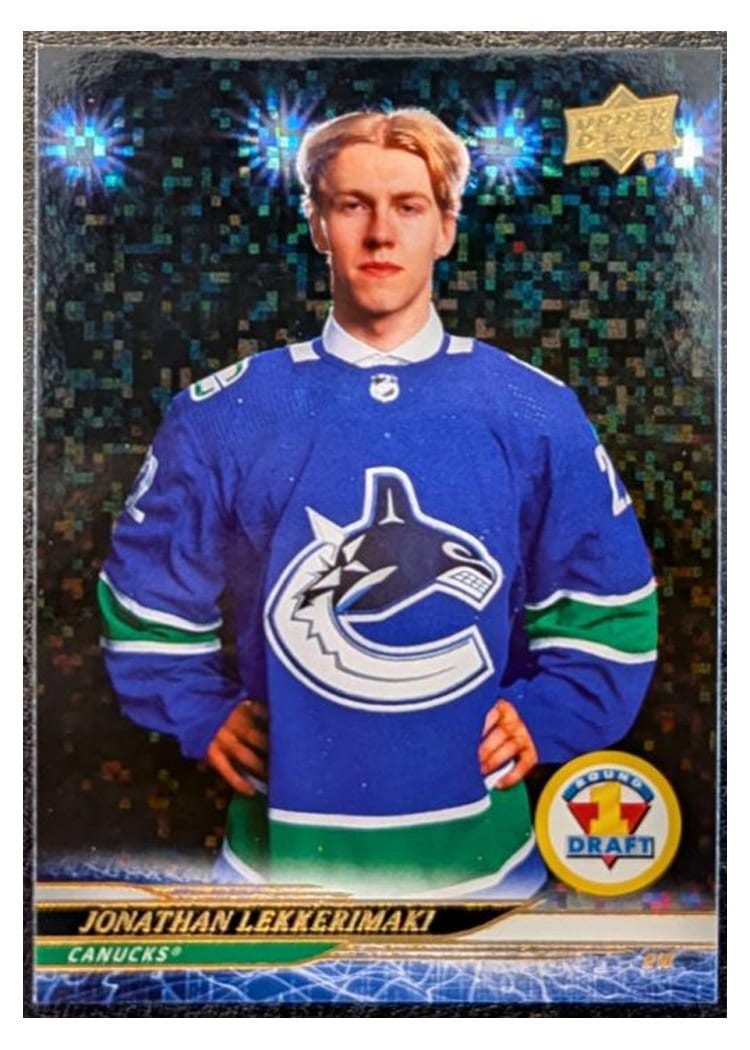 2024-25 Upper Deck Base Set Jonathan Lekkerimaki #745 card