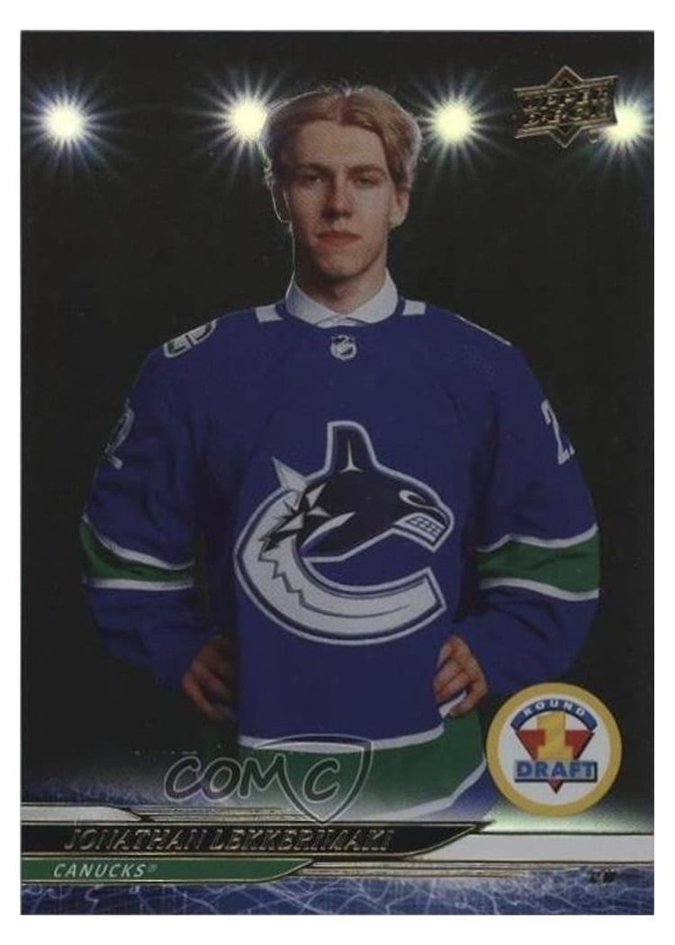 2024-25 Upper Deck Base Set Jonathan Lekkerimaki #745 card
