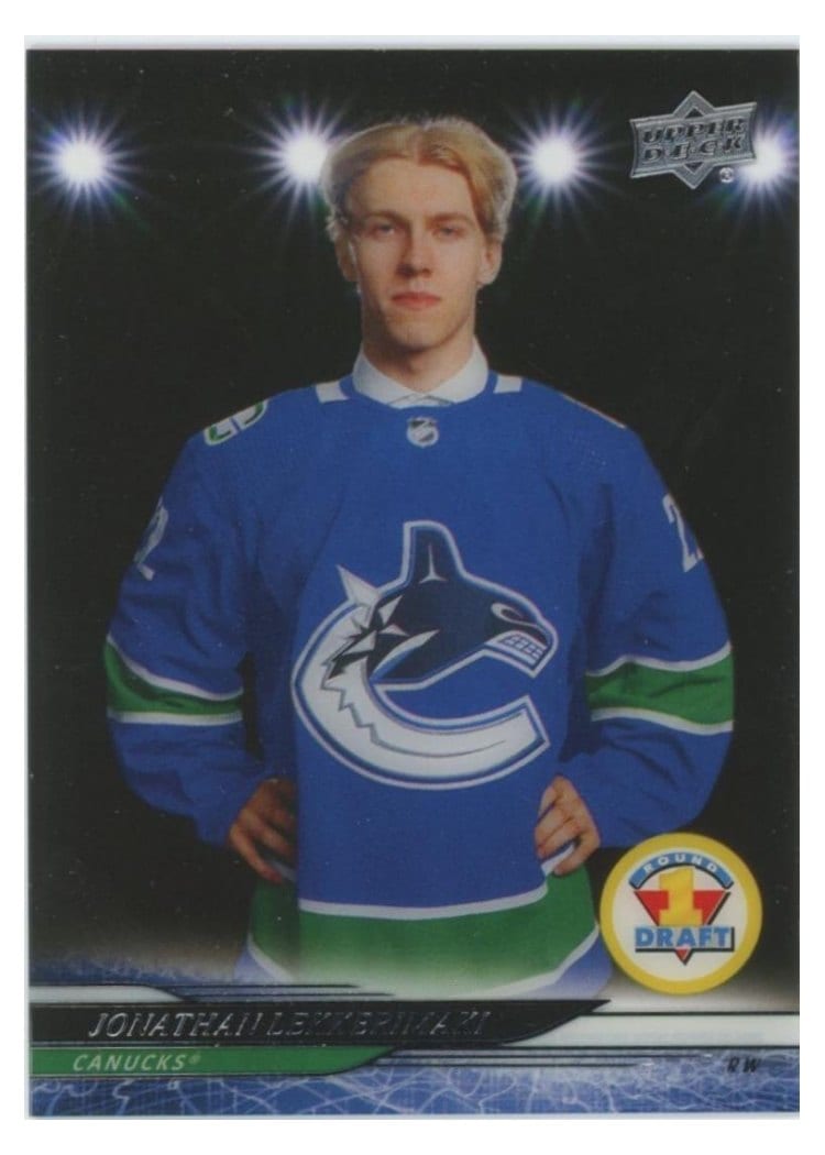 2024-25 Upper Deck Base Set Jonathan Lekkerimaki #745 card