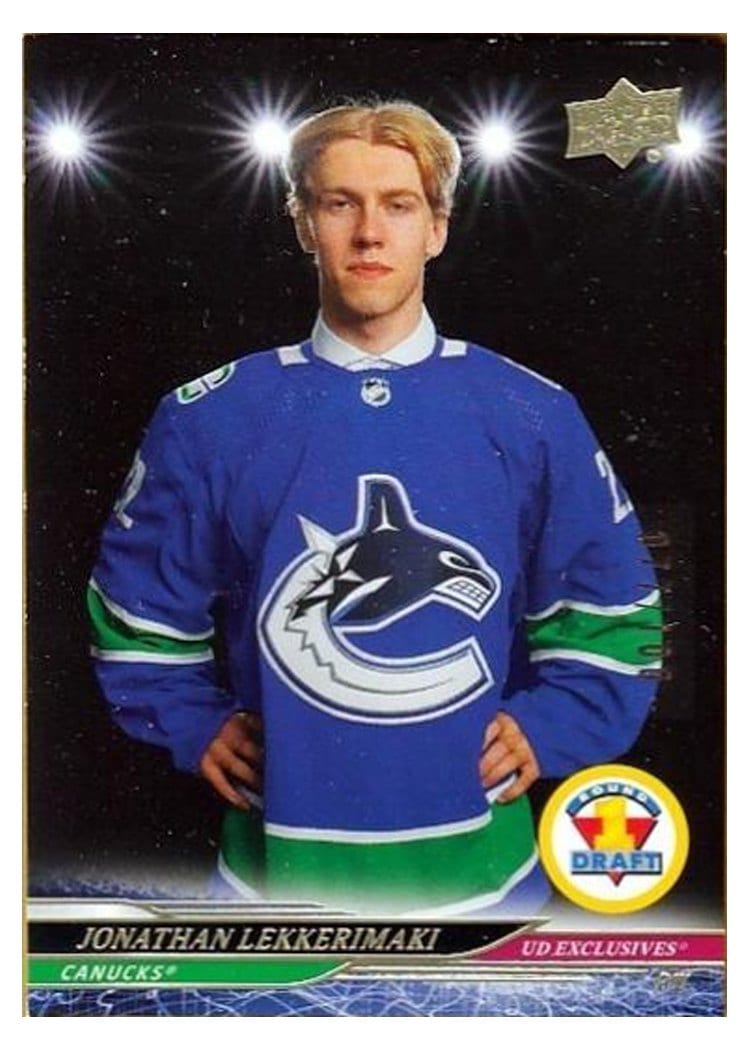 2024-25 Upper Deck Base Set Jonathan Lekkerimaki #745 card