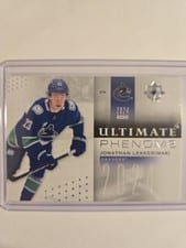 2024-25 Upper Deck Ultimate Collection Ultimate Phenoms Jonathan Lekkerimaki #UP-LE card