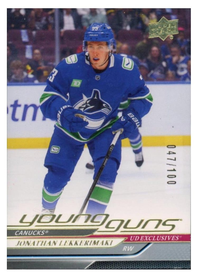 2024 Upper Deck Jonathan Lekkerimaki #706 card