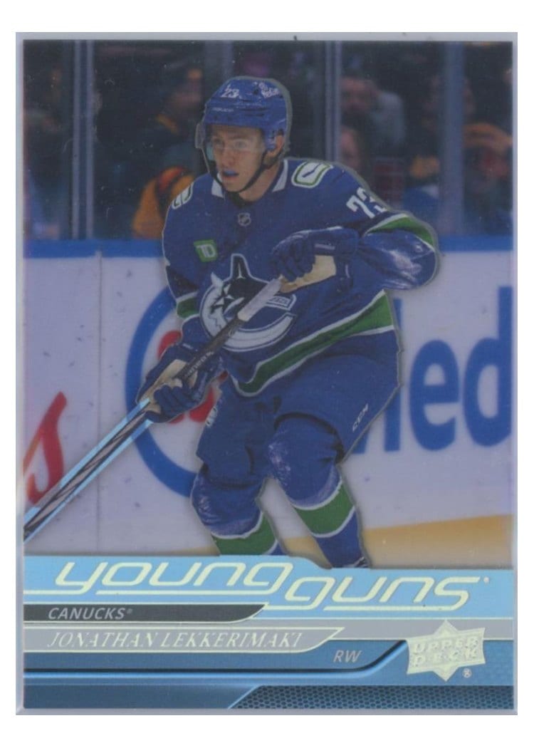 2024 Upper Deck Jonathan Lekkerimaki #706 card