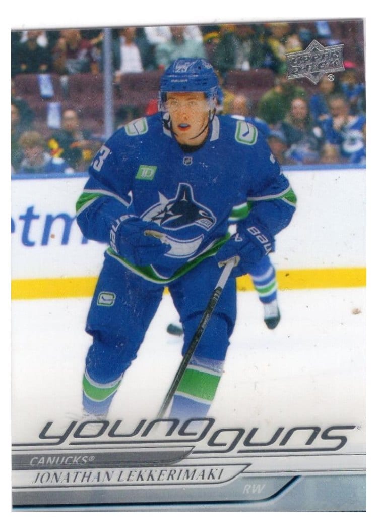 2024 Upper Deck Jonathan Lekkerimaki #706 card