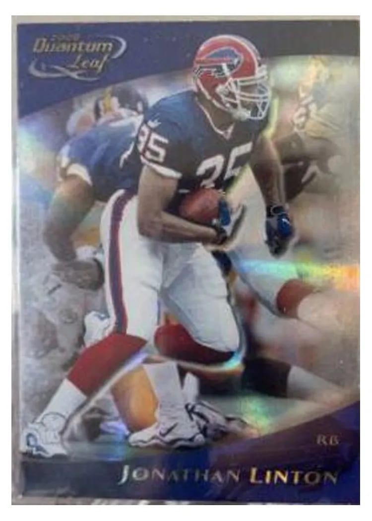 2000 Quantum Leaf Jonathan Linton #35 card