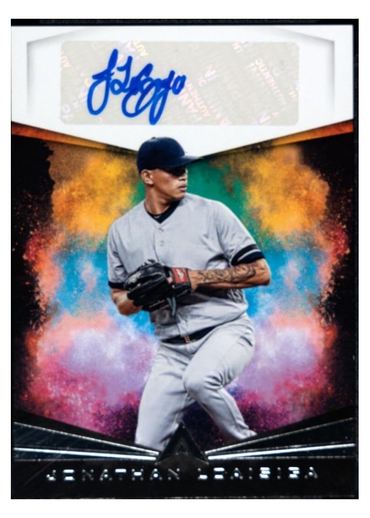 2020 Panini Chronicles Ascension Autographs Jonathan Loaisiga #AA-JL card