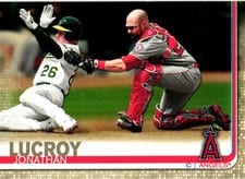2019 Topps Update Jonathan Lucroy #US250 card