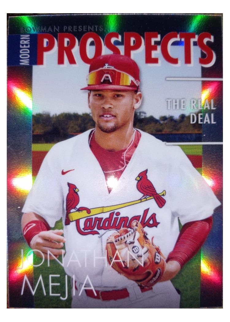 2023 Bowman Modern Prospect Jonathan Mejia #MP-16 card
