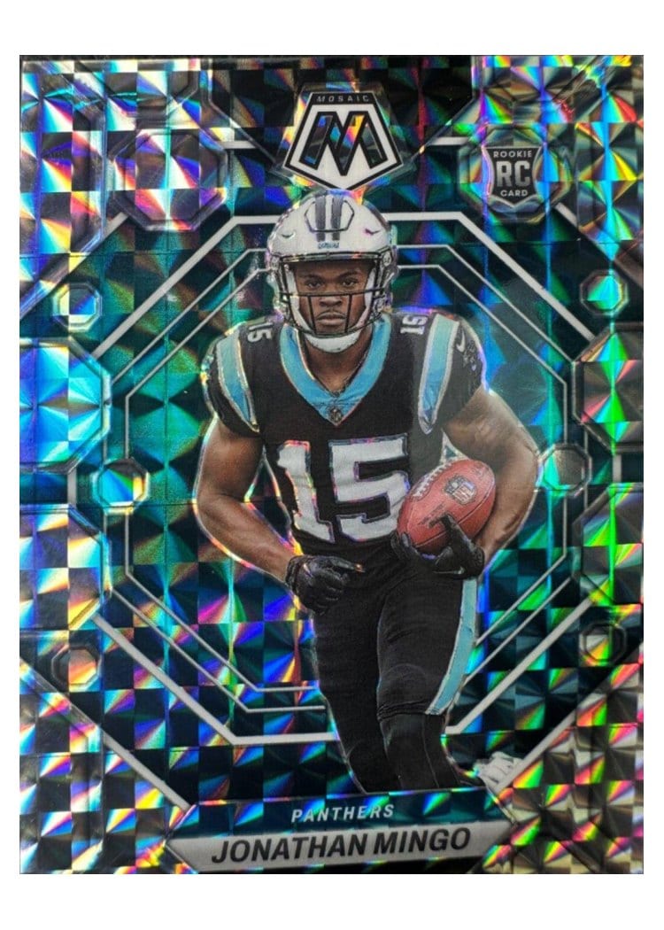 2023 Panini Mosaic Base Set Jonathan Mingo #336 card