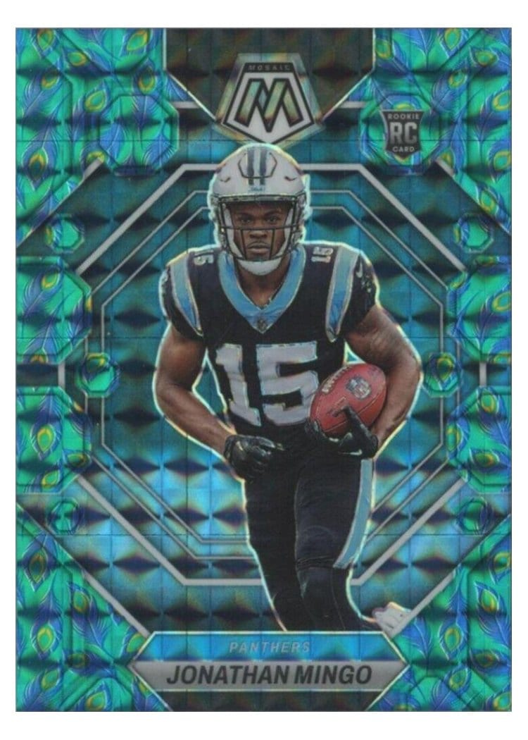 2023 Panini Mosaic Base Set Jonathan Mingo #336 card