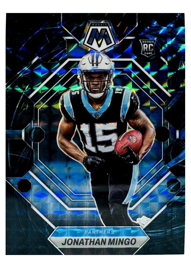 2023 Panini Mosaic Base Set Jonathan Mingo #336 card